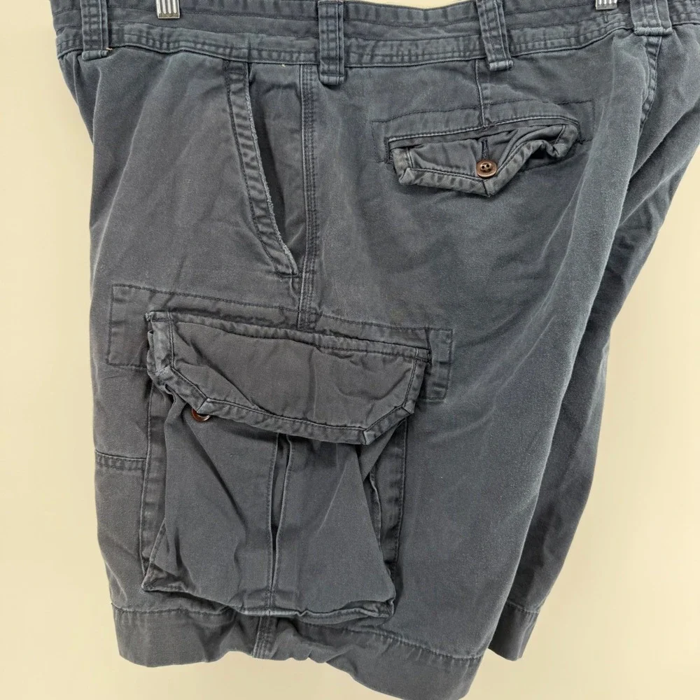 Polo Ralph Lauren Cargo Shorts Mens 42 Navy Blue Classic Polo Chino Cotton Twill